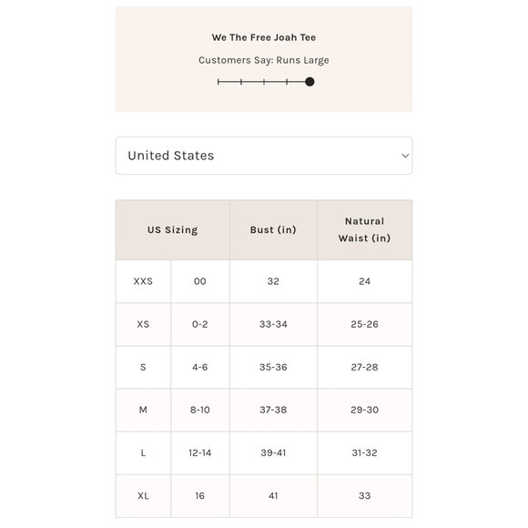 We The Free Joah Tee, XL - Picture 4 of 4